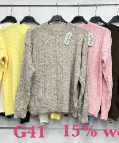 Swetry Damskie ,Size uni,paczka 6szt, mix kolor
