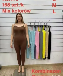 Kombinezony Damskie,size s-l,Paczka 12szt,mix kolor