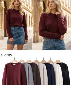 Swetry damskie ,size uni,Paczka 6szt ,mix kolor