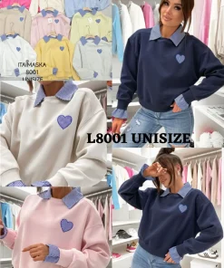 Bluzy Damskie,size uni,Paczka 6szt ,mix kolor