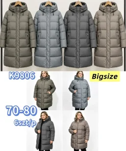 Kurtki damskie ,size 70-80,Paczka 6szt ,1kolor