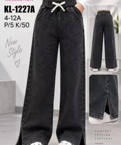Spodnie JEANSY DZIECIĘCA,size 4-12lat,Paczka 5szt,1kolor