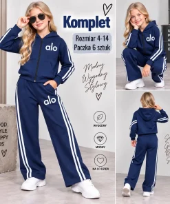 Komplety DZIECIĘCE, size 4-14lat,paczka 6szt,1 kolor