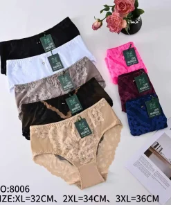 Majtki Damskie,size xl-3xl,paczka 24szt,mix kolor