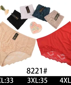 Majtki Damskie,size 2xl-4xl,paczka 24szt,mix kolor