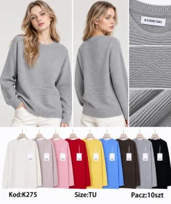 Swetry Damskie ,Size uni,paczka 10szt, mix kolor