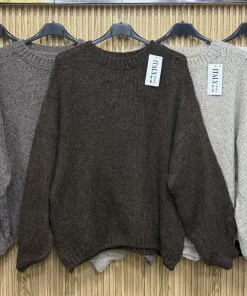Swetry Damskie WŁOSKA,Size uni,paczka 6szt, mix kolor