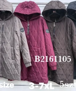 Kurtki damskie ,size 3-7xl,Paczka 5szt ,1kolor