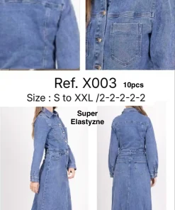 Sukienki Damskie,size s-2xl,Paczka 10szt ,1kolor