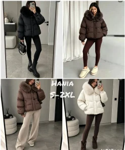 Kurtki damskie,size s-2xl,Paczka 5szt,1kolor