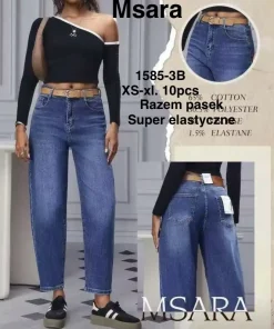 Jeansy Damskie,size xs-xl,Paczka 10szt ,1kolor