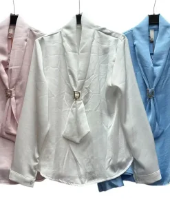 Bluzki Damskie WŁOSKA,Size uni,paczka 6szt, mix kolor