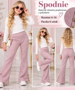 Spodnie DZIECIĘCA,size 6-16lat,Paczka 6szt ,1kolor
