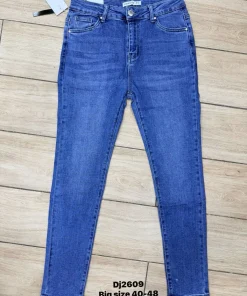 Jeansy Damskie,size 40-48,Paczka 12szt,1kolor