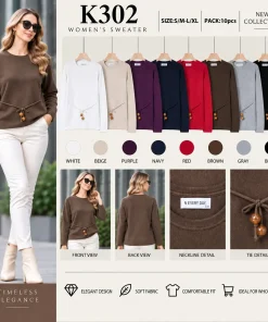 Swetry damskie ,size s/m-l/xl,Paczka 10szt ,mix kolor