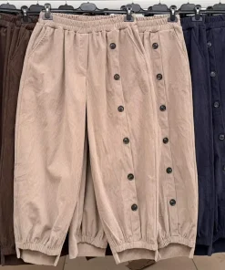 Spodnie Damskie WŁOSKA,Size uni,paczka 6szt, mix kolor