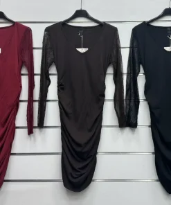 Sukienki Damskie WŁOSKA,Size uni,paczka 6szt, mix kolor