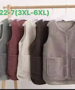 Kamizelki Damskie,size 3xl-6xl,Paczka 10szt ,mix kolor