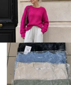Swetry damskie,size uni,Paczka 12szt ,mix kolor