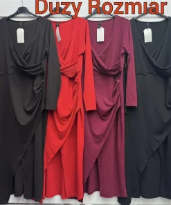 Sukienki Damskie WŁOSKA,Size uni,paczka 6szt, mix kolor