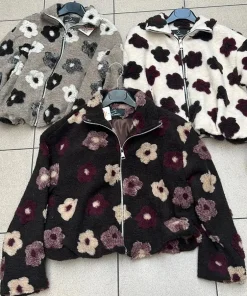 Kurtki Damskie WŁOSKA,Size uni,paczka 6szt, mix kolor