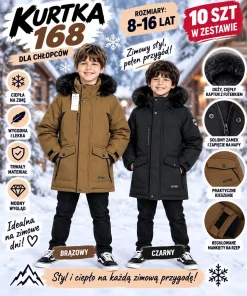 Kurtki DZIECIĘCA,size 8-16lat,paczka 5szt,1kolor