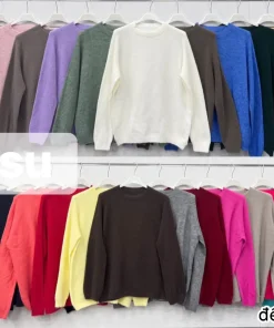 Swetry Damskie WŁOSKA,Size uni,paczka 6szt, mix kolor