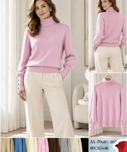 Swetry Damskie,size m-2xl,paczka 8szt,mix kolor