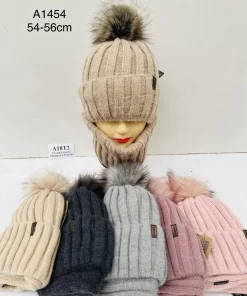 Komplet czapka DZIECIĘCA ,paczka 10szt,mix kolor