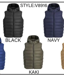 Kamizelki DZIECIĘCA,size 4-14lat,Paczka 6szt,1kolor