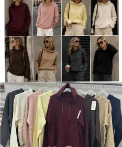 Swetry Damskie,size uni,paczka 12szt,mix kolor
