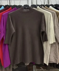 Swetry Damskie WŁOSKA,Size uni,paczka 6szt, mix kolor