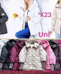 Kurtki Damskie ,Size uni ,paczka 6szt, mix kolor