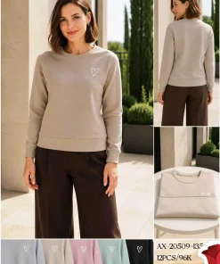 Bluzy Damskie,size m-2xl,paczka 12szt,mix kolor
