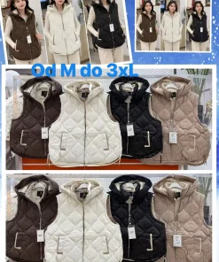 Kamizelki damskie,size m-3xl,paczka 5szt,1kolor