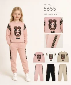 Komplety DZIECIĘCA,size 4-14lat,paczka 6szt,1kolor