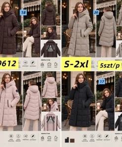 Kurtki damskie,size s-2xl,Paczka 5szt,1kolor