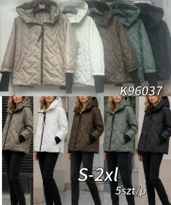 Kurtki damskie,size s-2xl,paczka 5szt,1kolor