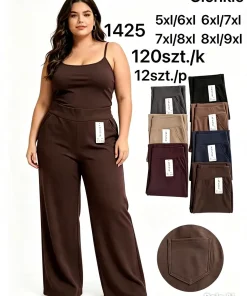 Spodnie Damskie,size 5/6-8/9xl,paczka 12szt,mix kolor