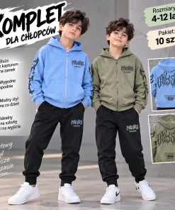 Komplety DZIECIĘCA,size 4-12lat,Paczka 10szt,mix kolor