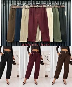 Spodnie damskie,size uni,paczka 6szt,mix kolor