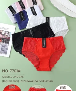 Majtki Damskie,size xl-3xl,Paczka 24szt,mix kolor