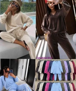 Komplety Damskie WŁOSKA,Size uni,paczka 6szt, mix kolor