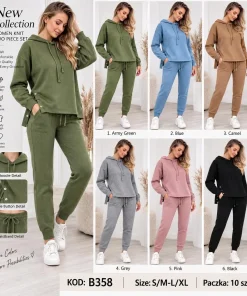 Komplety Damskie ,Size s/m-l/xl,paczka 10szt, mix kolor