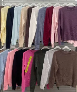 Swetry Damskie WŁOSKA,Size uni,paczka 6szt, mix kolor
