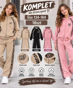 Komplety DZIECIĘCA,size 134-164,Paczka 6szt,1kolor