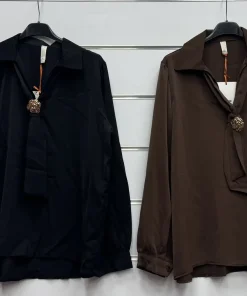Bluzki Damskie WŁOSKA,Size uni,paczka 6szt, mix kolor