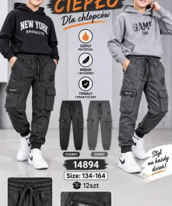 Spodnie DZIECIĘCA,size 134-164,Paczka 12szt,mix kolor