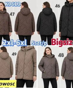 Kurtki Damskie,size 2-6xl,paczka 5szt,1kolor