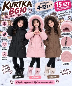 Kurtki DZIECIĘCA,size 4-12lat,paczka 5szt,1kolor